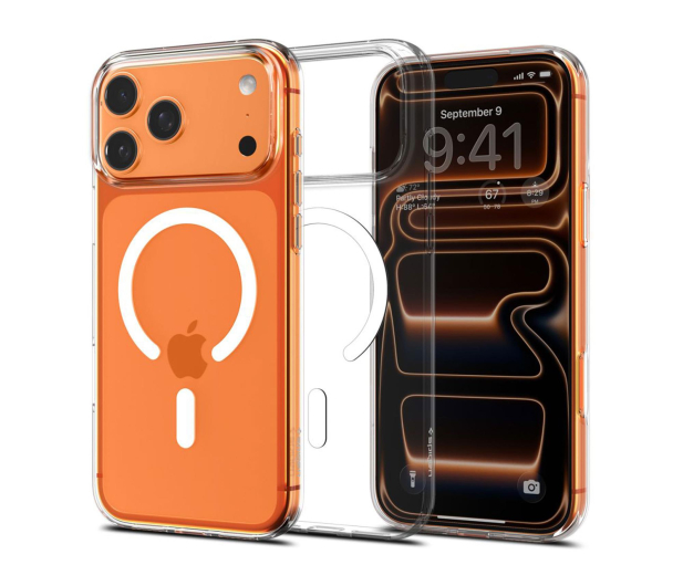 SPIGEN Liquid Crystal Mag Magsafe do Iphone 17 Pro Max Clear/White 8800283315264 - 1359838 - zdjęcie